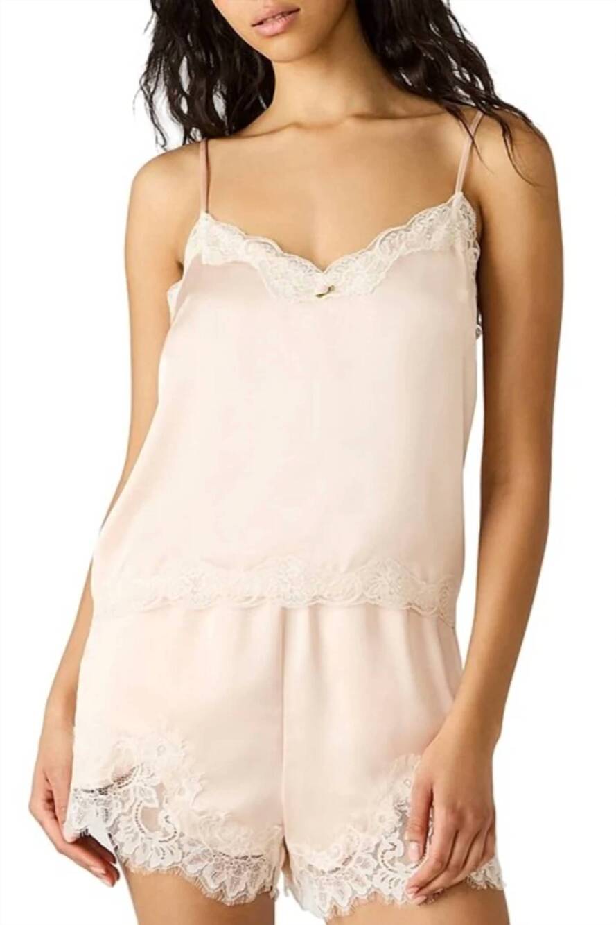 NEW STEVE MADDEN women's delany lace camisole top in shell